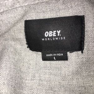 Obey button Down Shirt